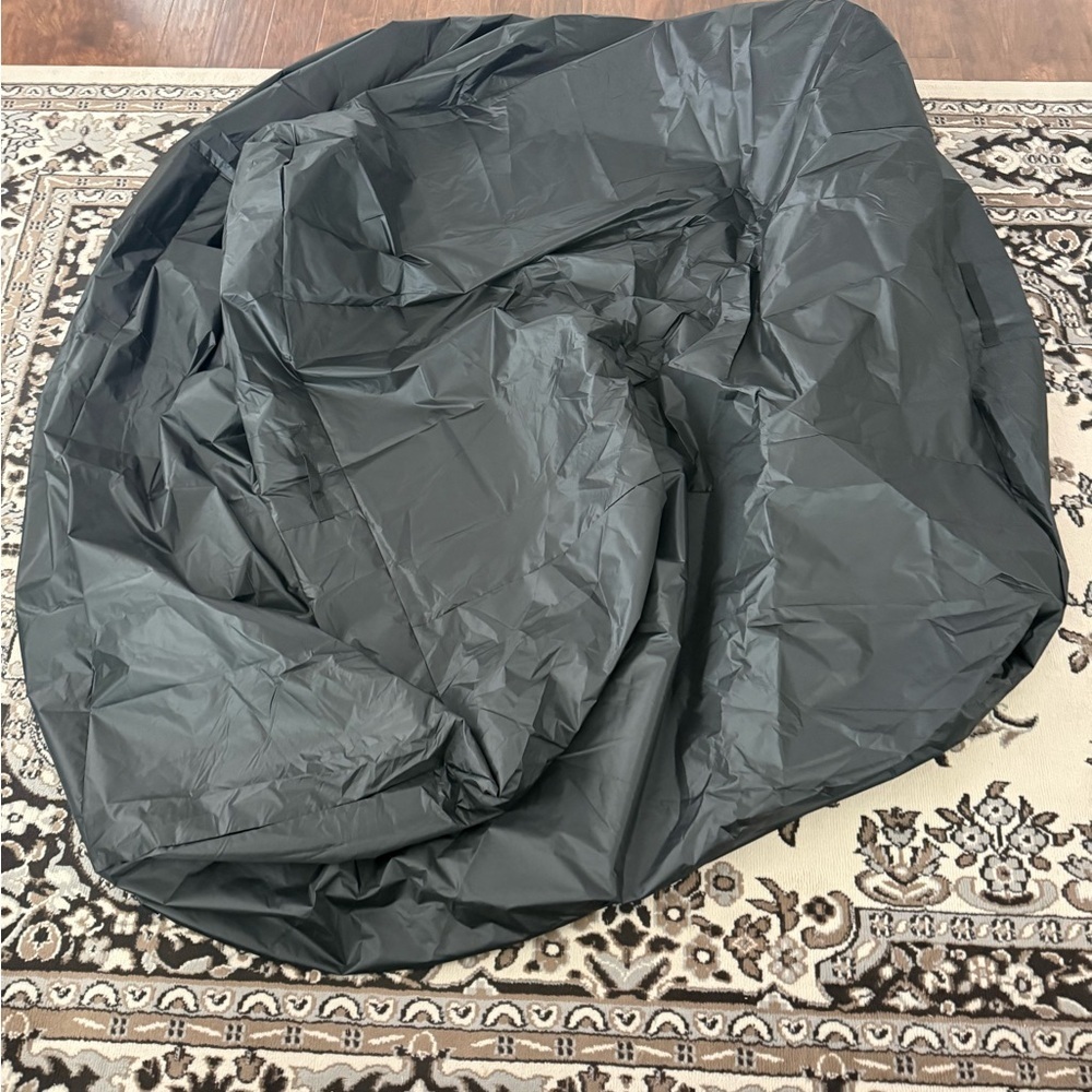 Black Outdoor Furniture Cover With Storage Bag